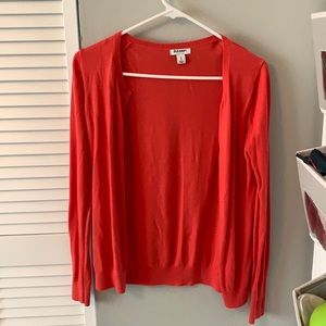 Coral old navy cardigan